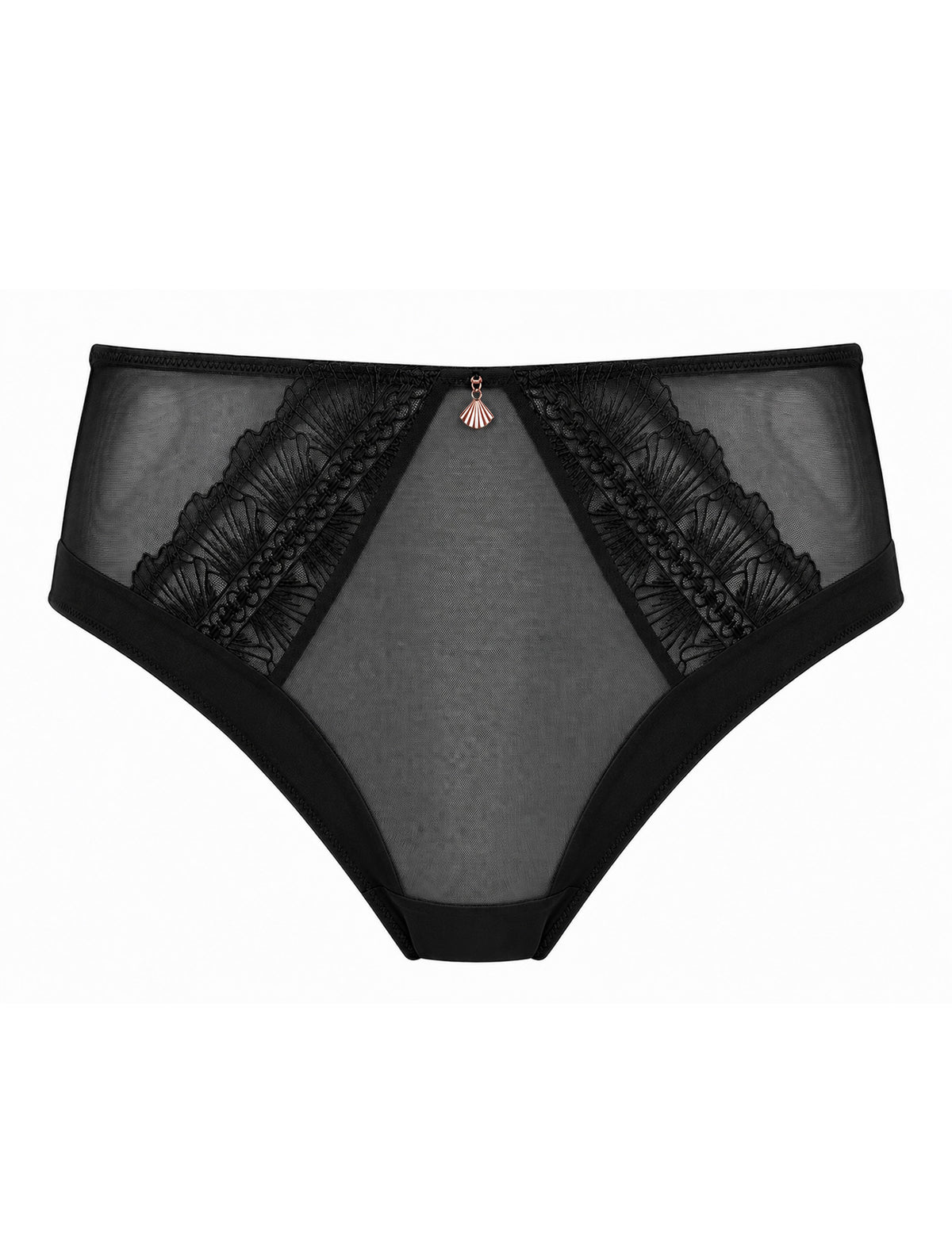 Chiara hoge taille slip zwart