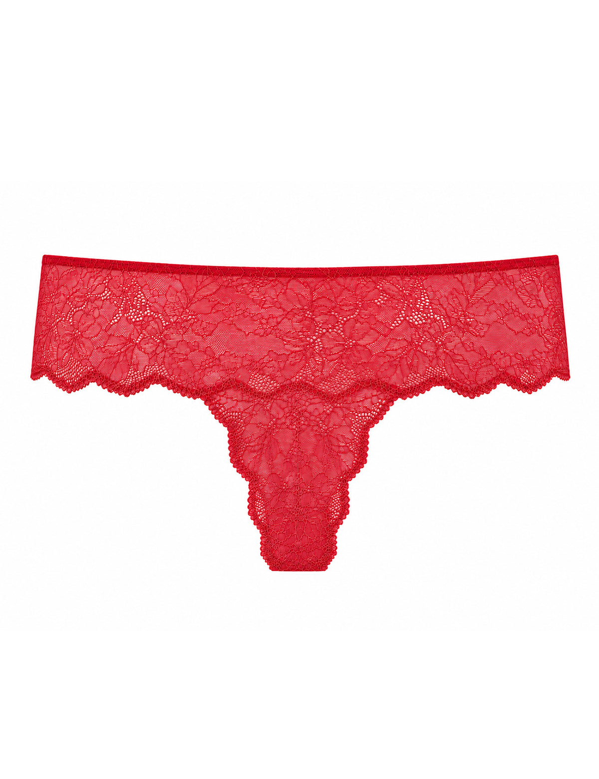 Fabulous gebandeerde brazilian string rood