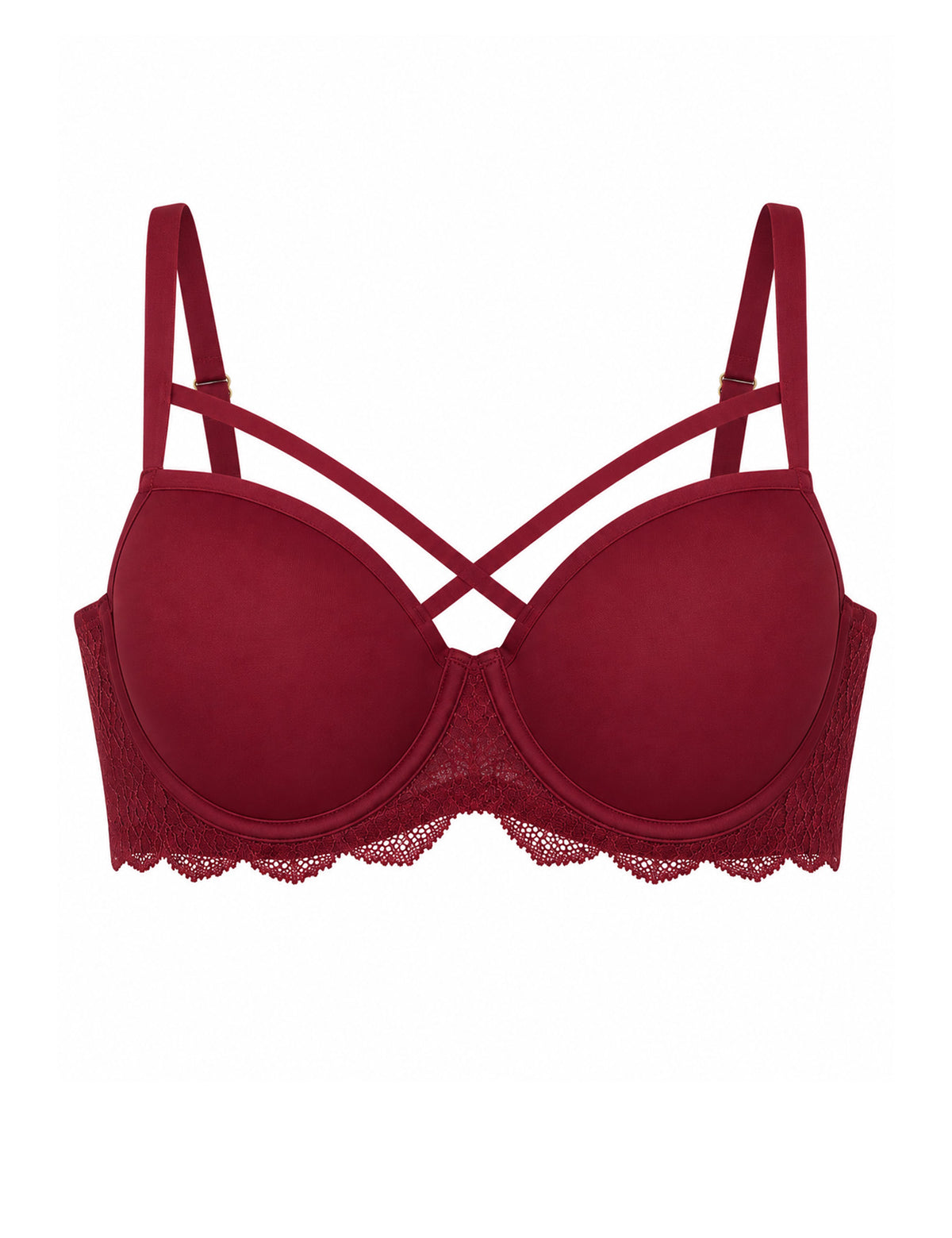 Fabulous voorgevormde t-shirt bh rood