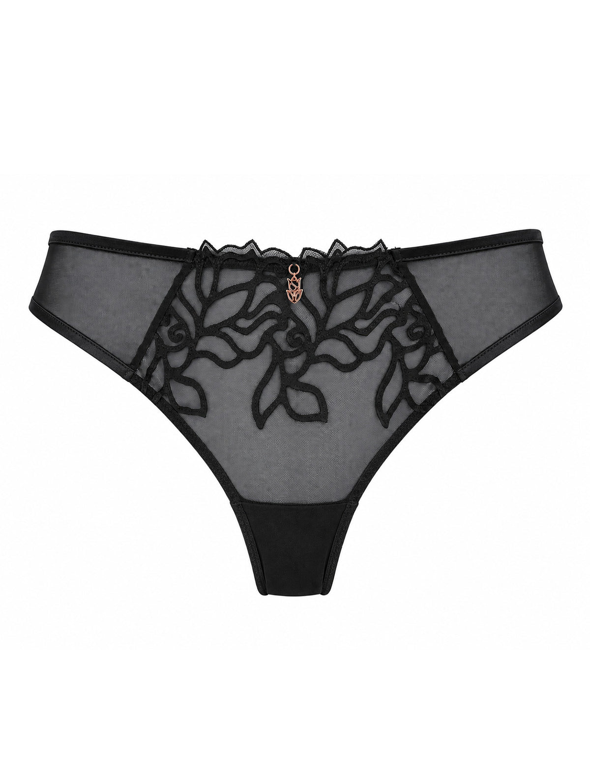 Jana hoog uitgesneden brazilian slip zwart