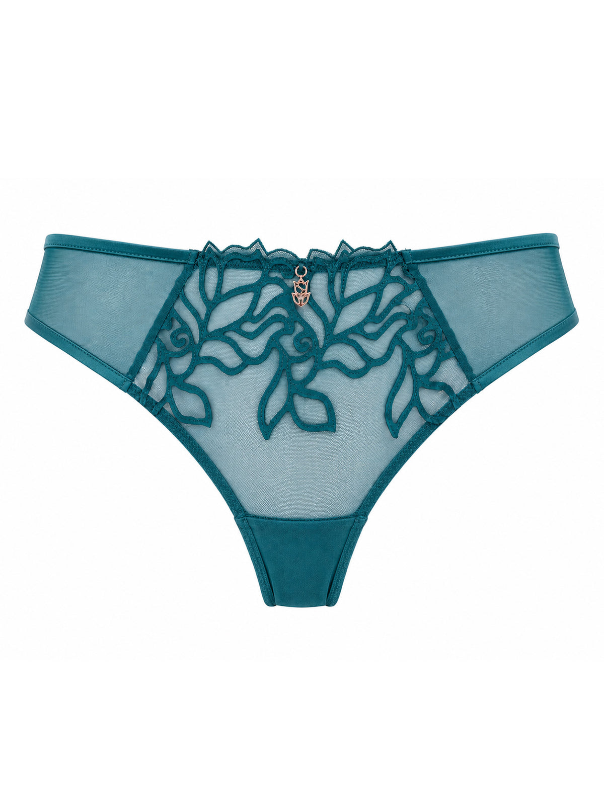 Jana hoog uitgesneden brazilian slip groen