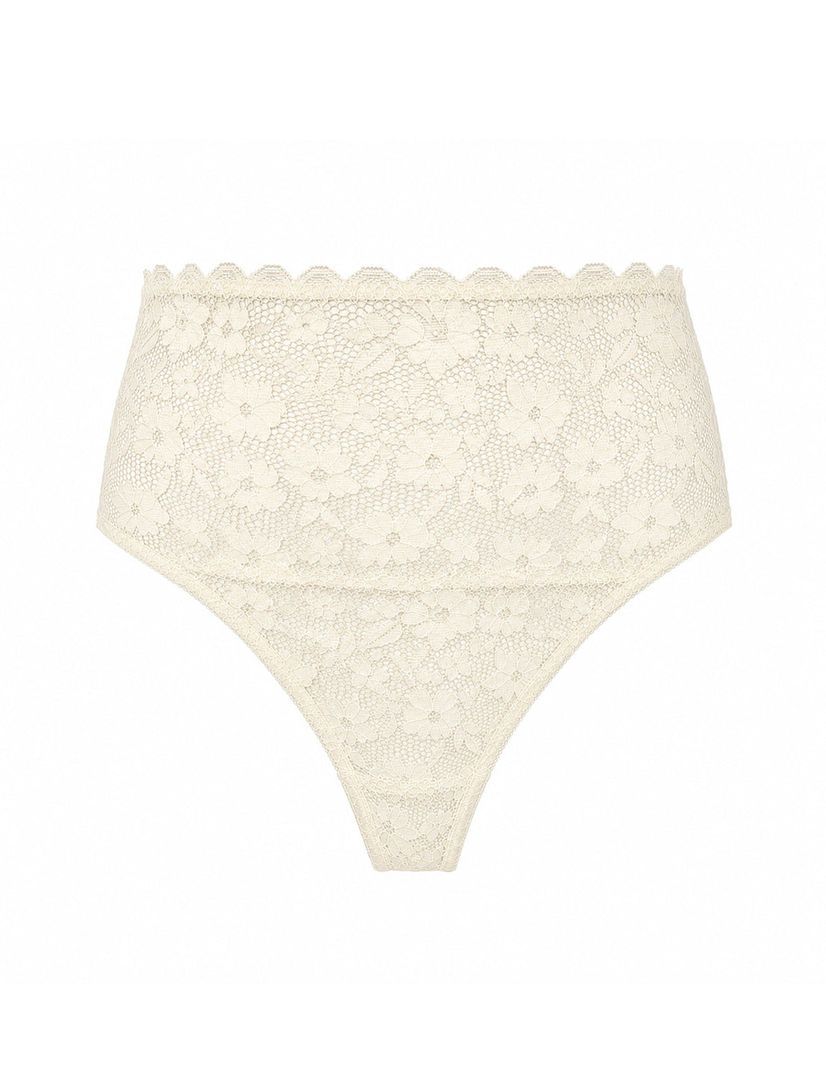 Madelon hoog uitgesneden brazilian slip egret