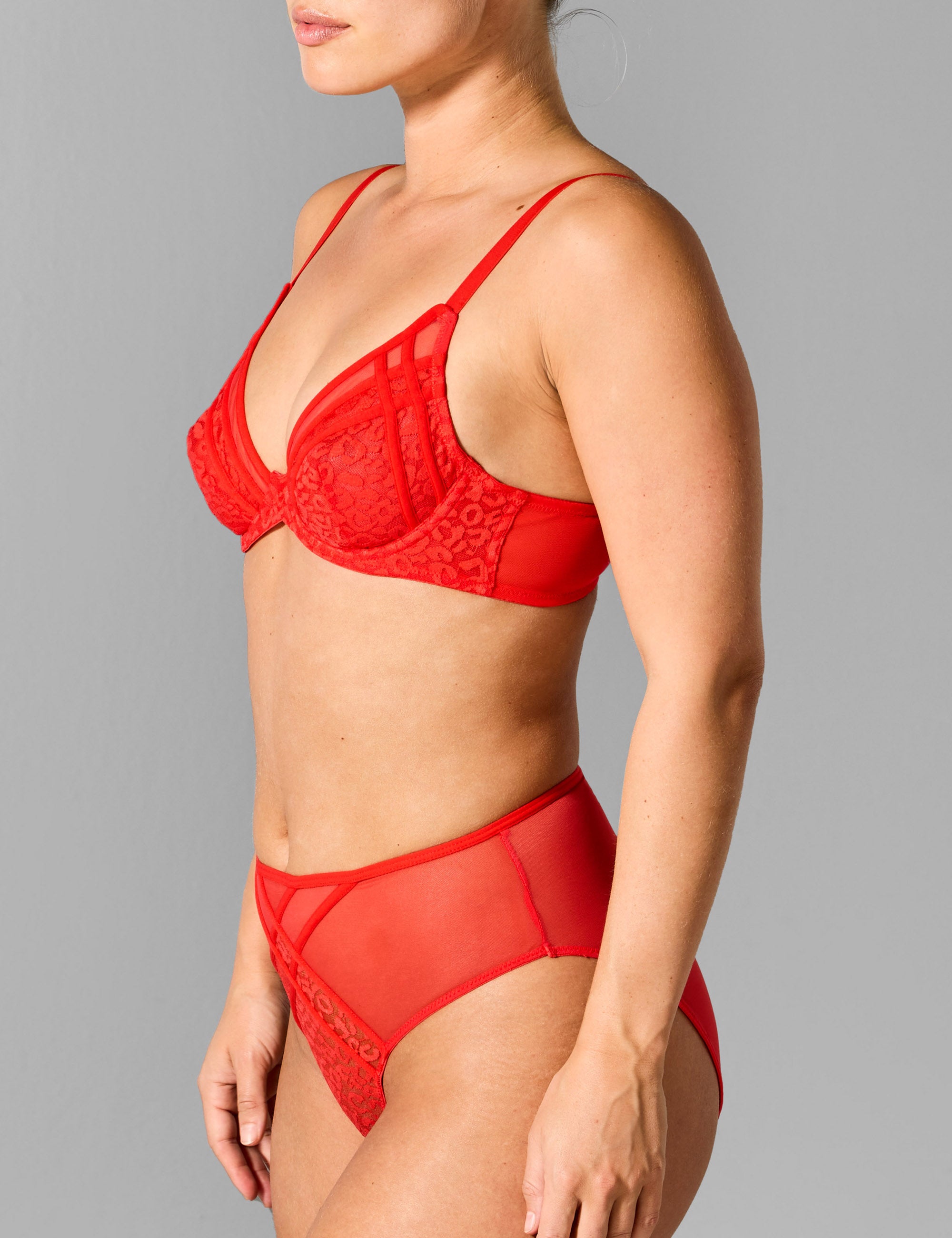Charlotte niet-voorgevormde plunge bh