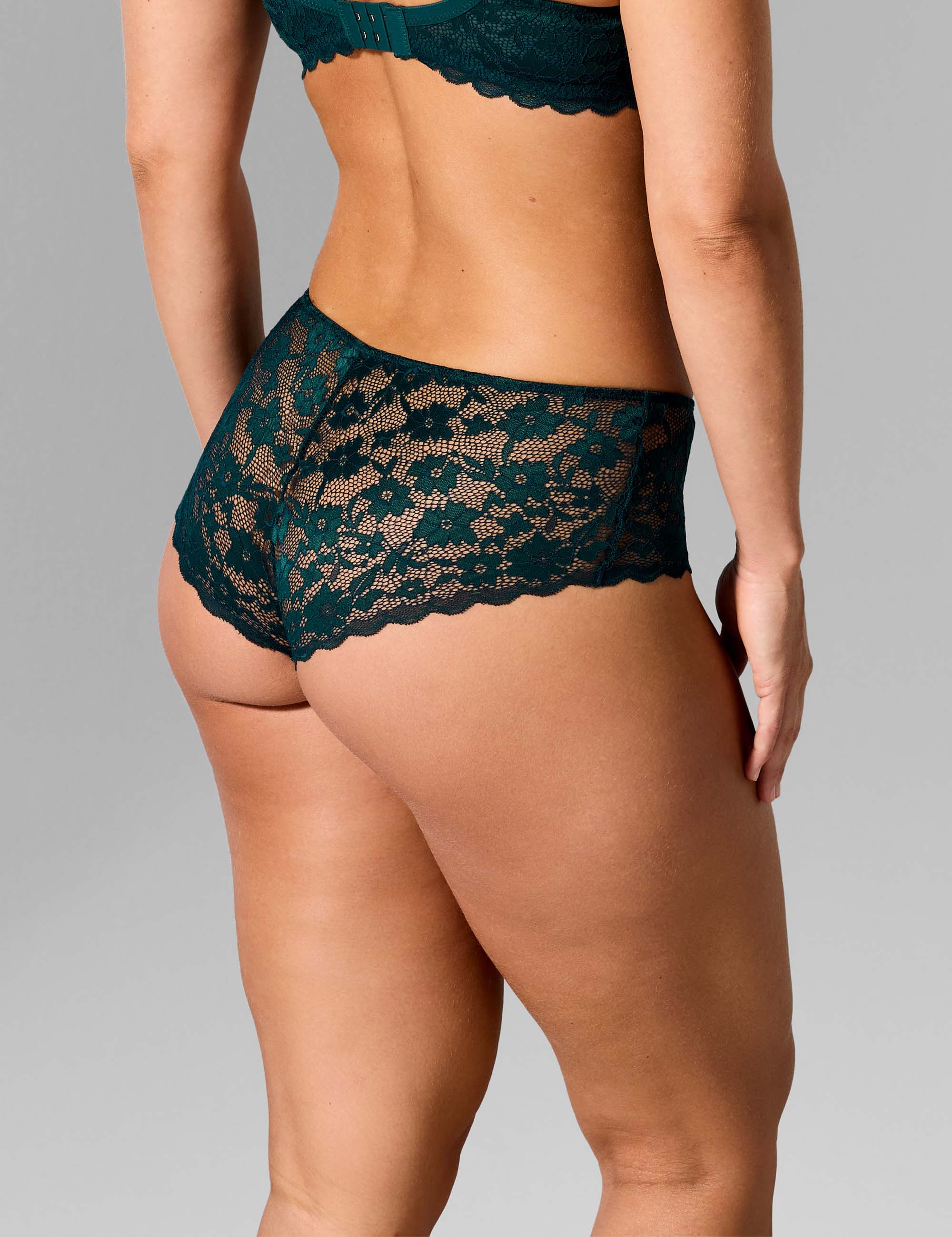 Madelon gebandeerde slip groen