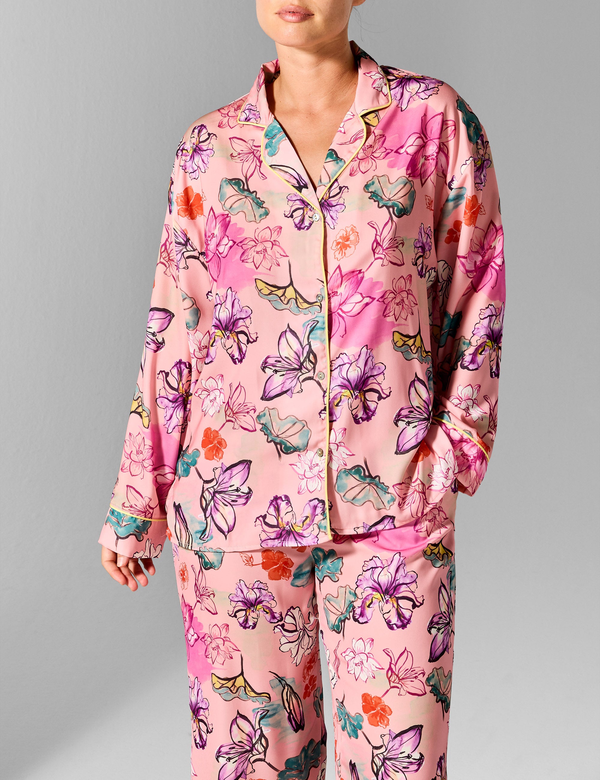 Jolie pyjama shirt lange mouwen