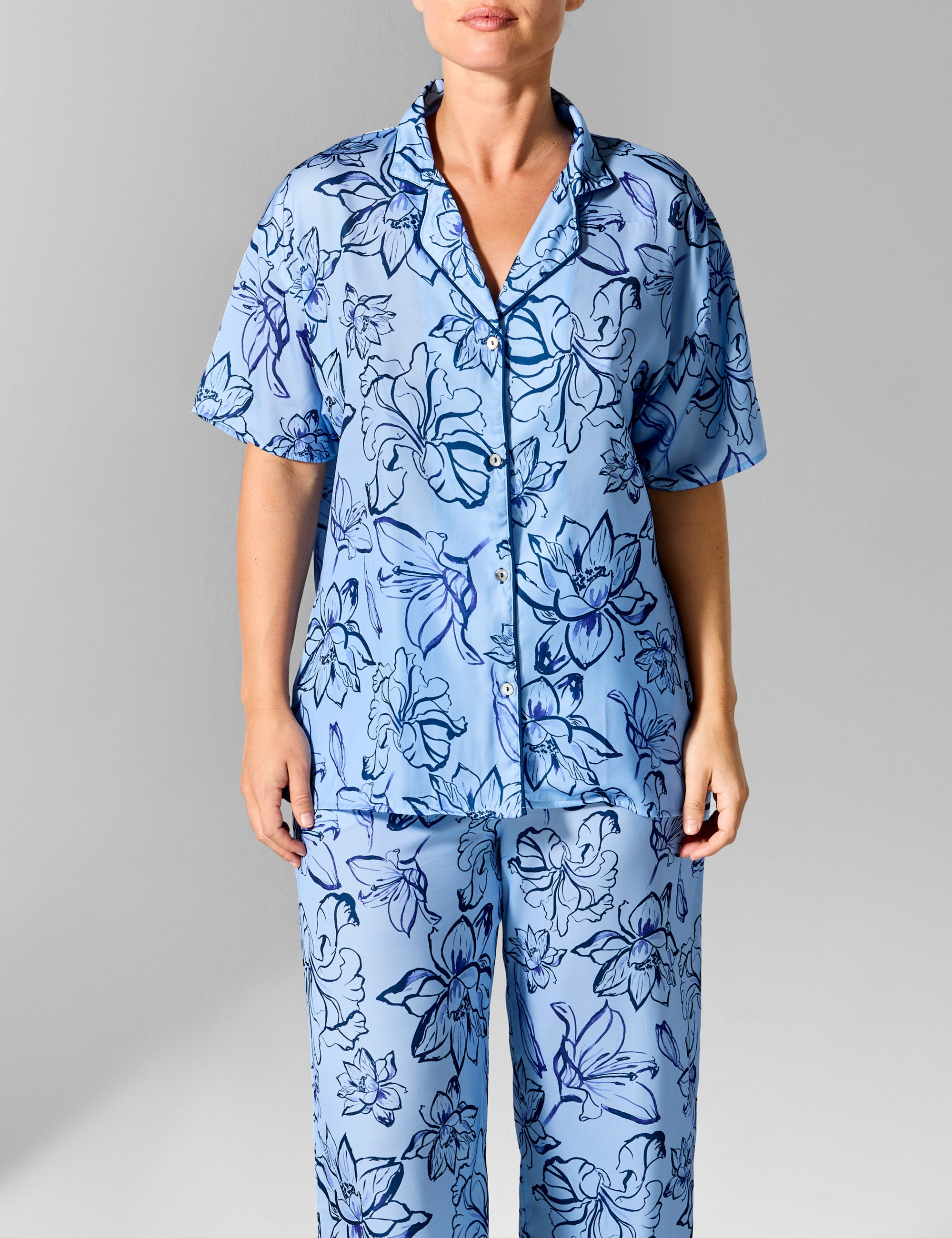 Jolie pyjama shirt korte mouwen