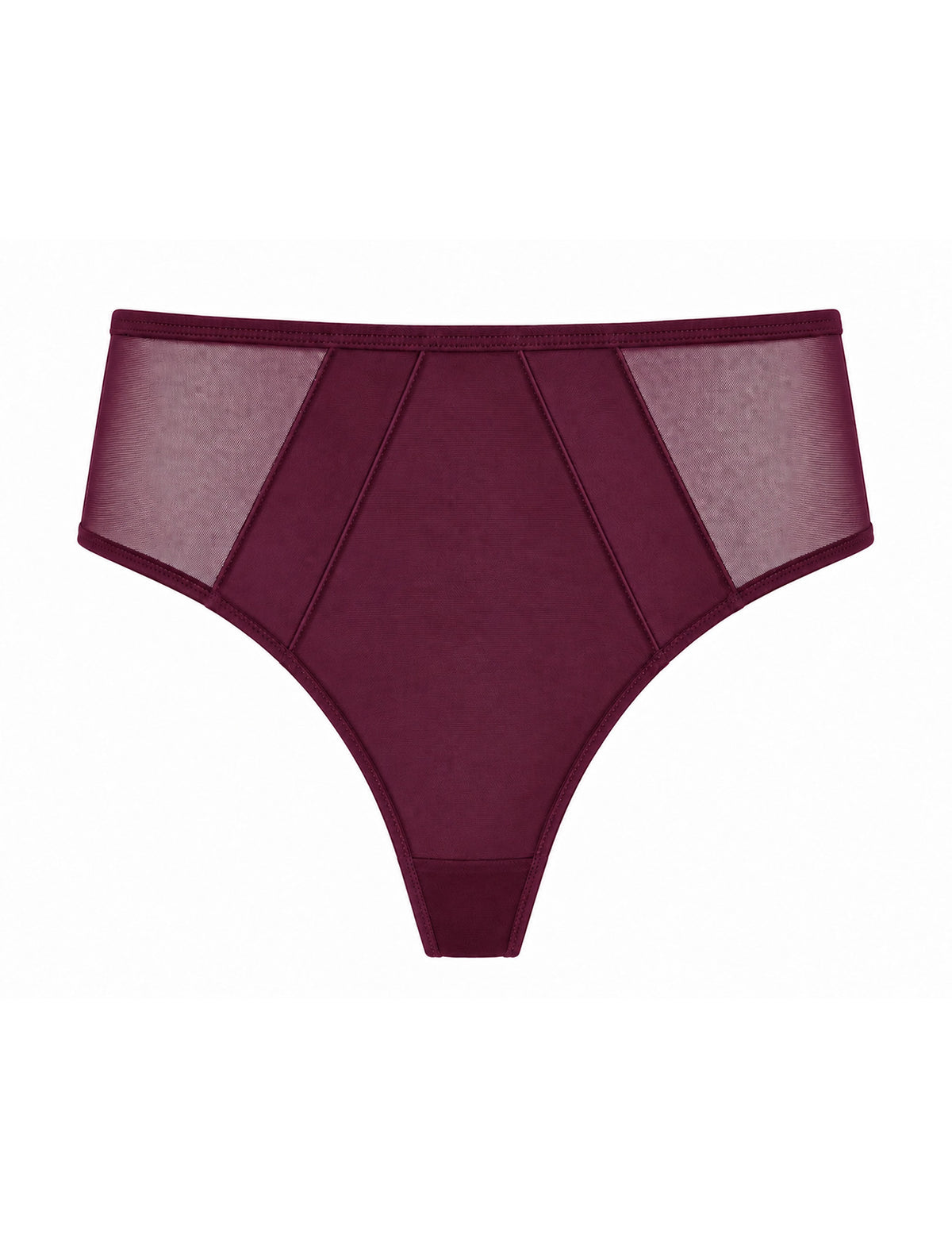 Tanja hoge taille string rood