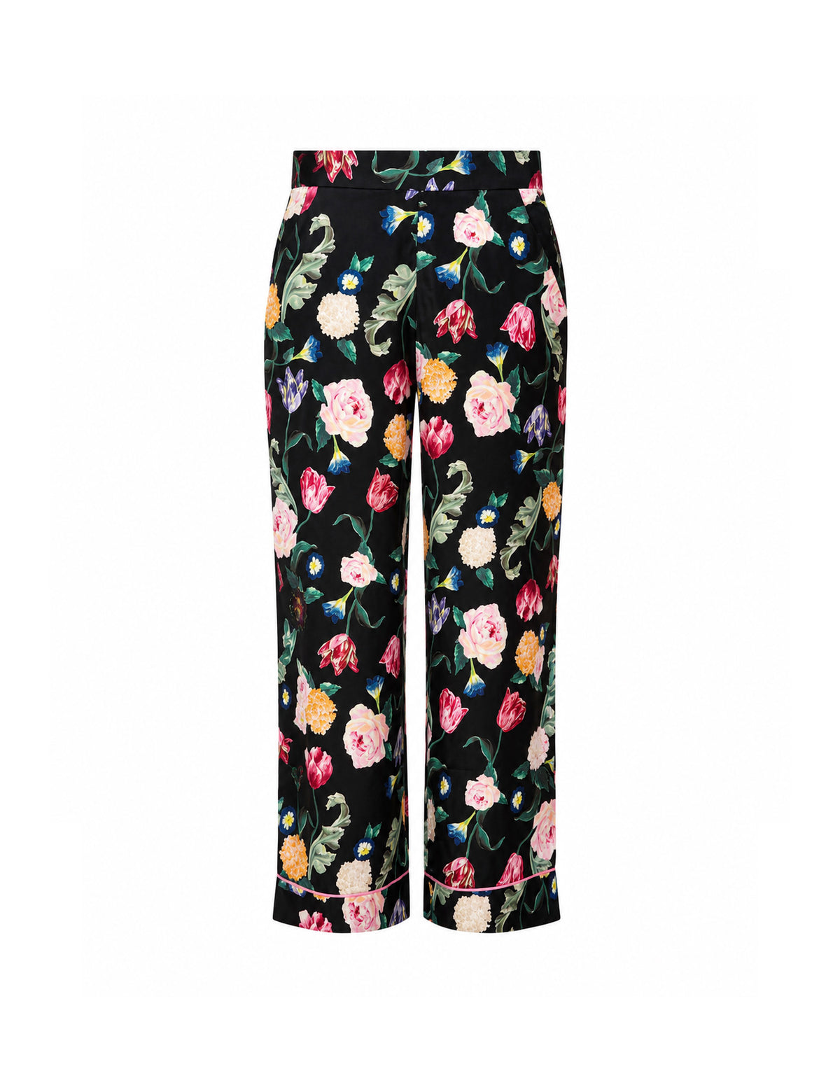 Tessa pyjama broek (petite) zwart