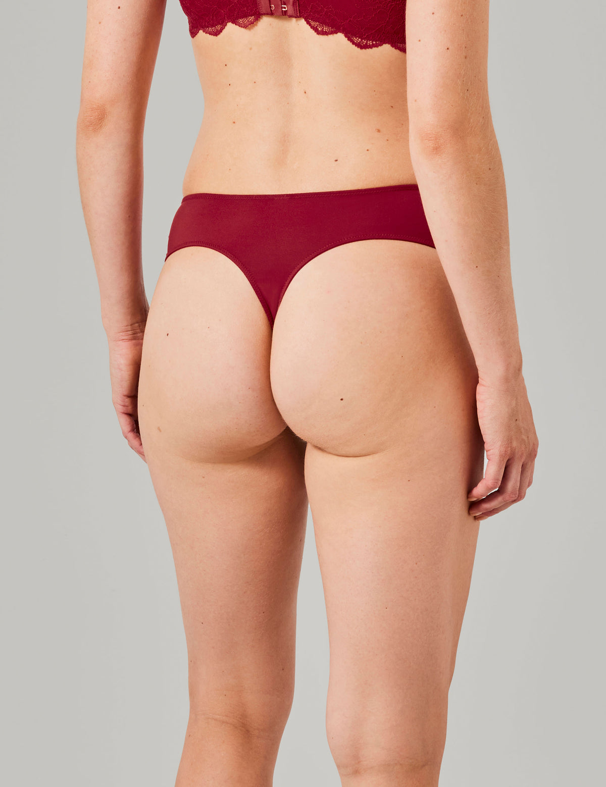 Fabulous hoge taille string rood