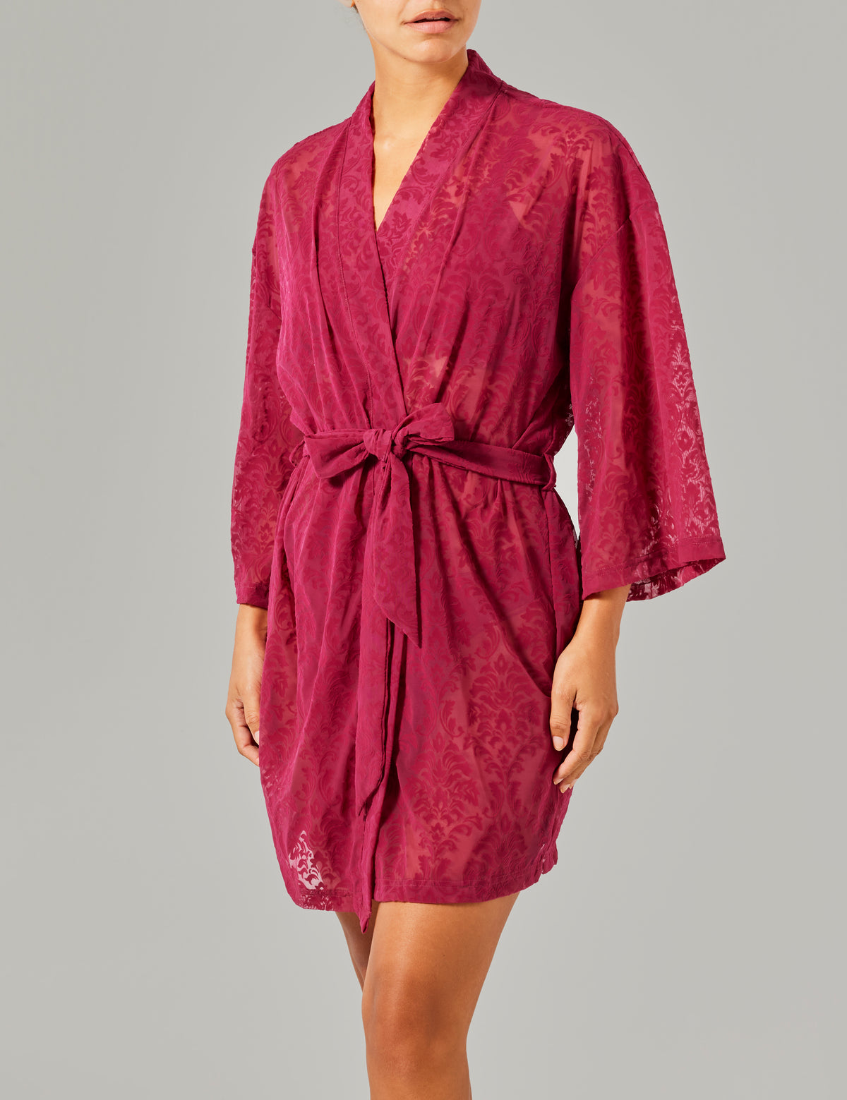 Carmen kimono paars