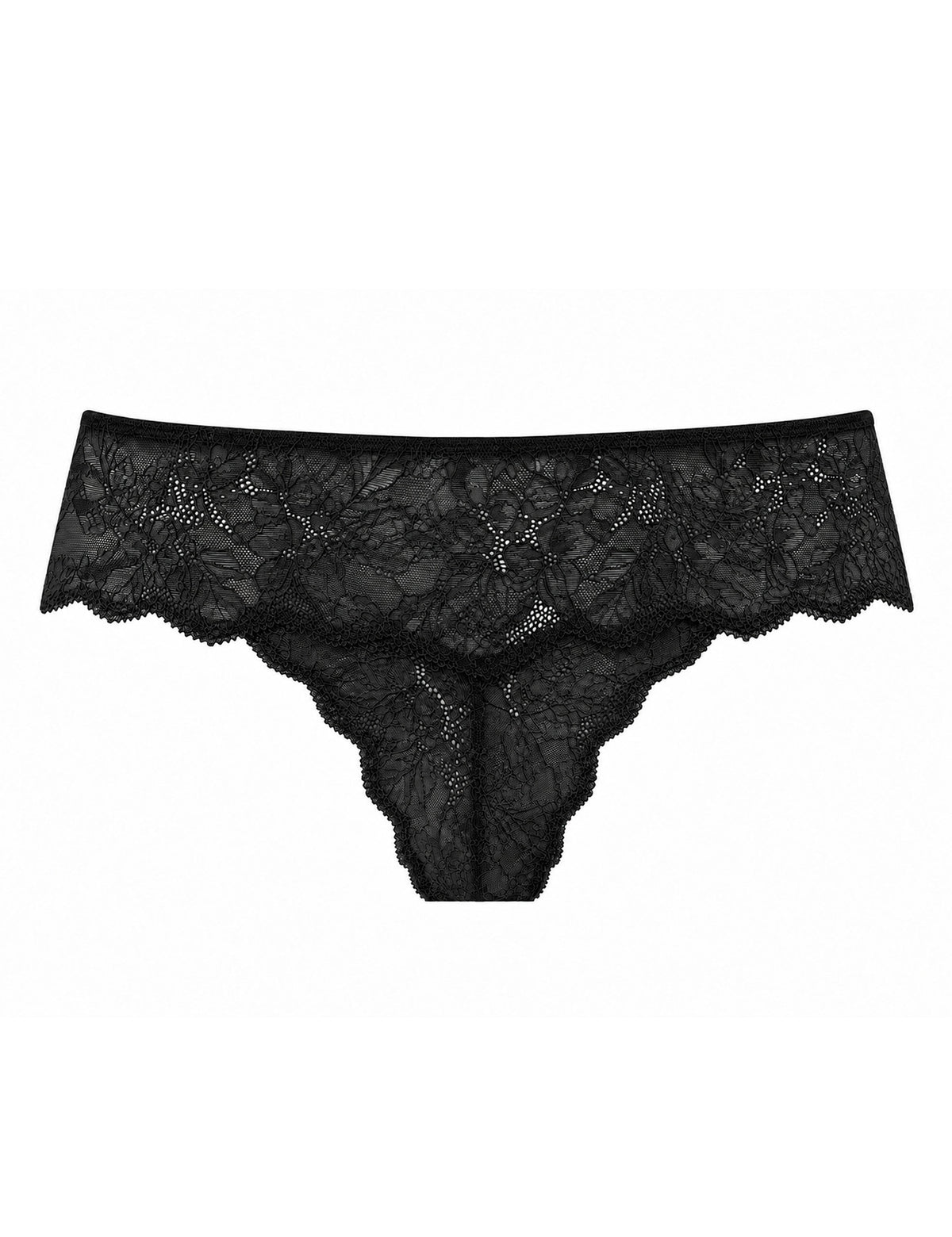 Fabulous gebandeerde brazilian slip zwart