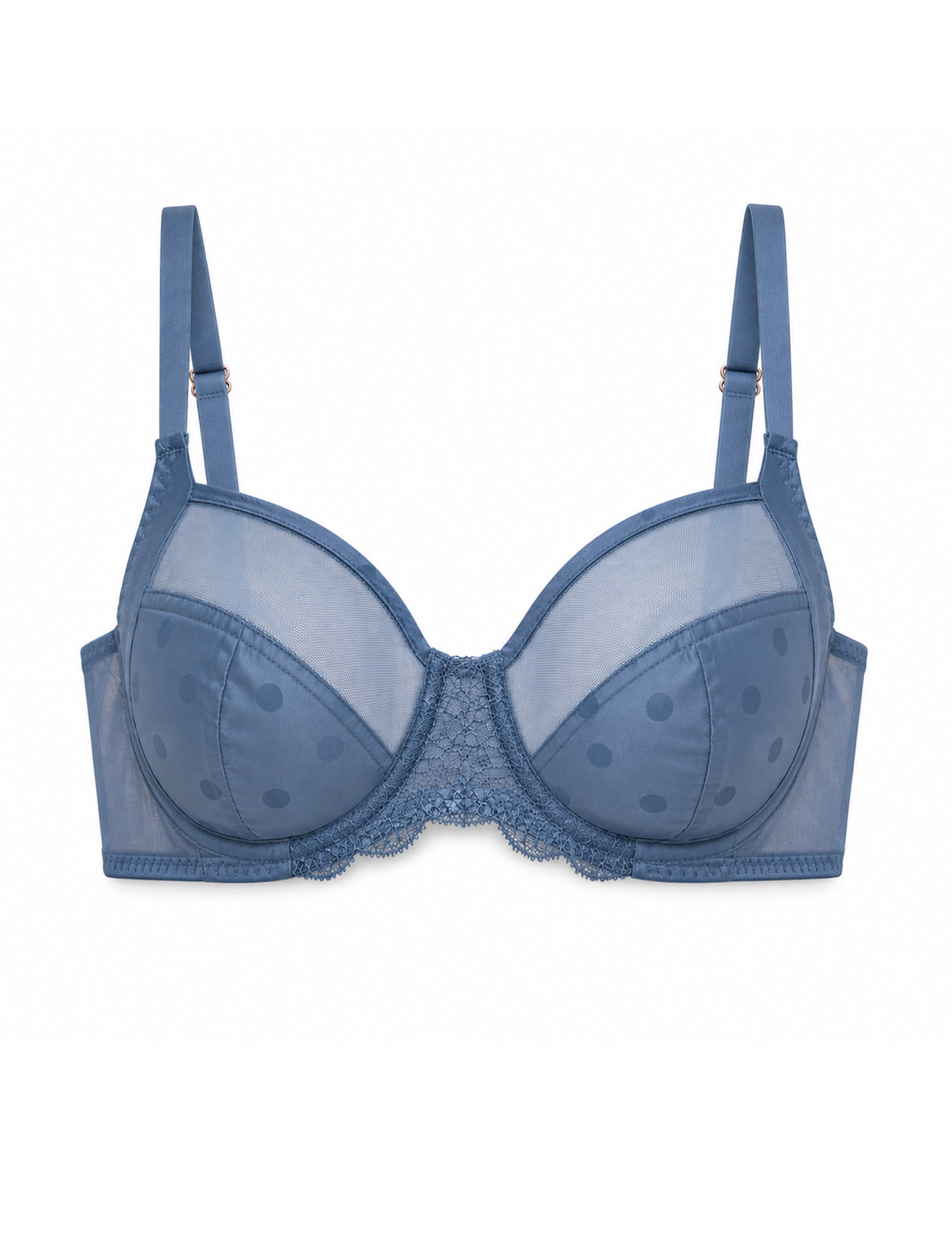 Florence niet-voorgevormde bh blauw