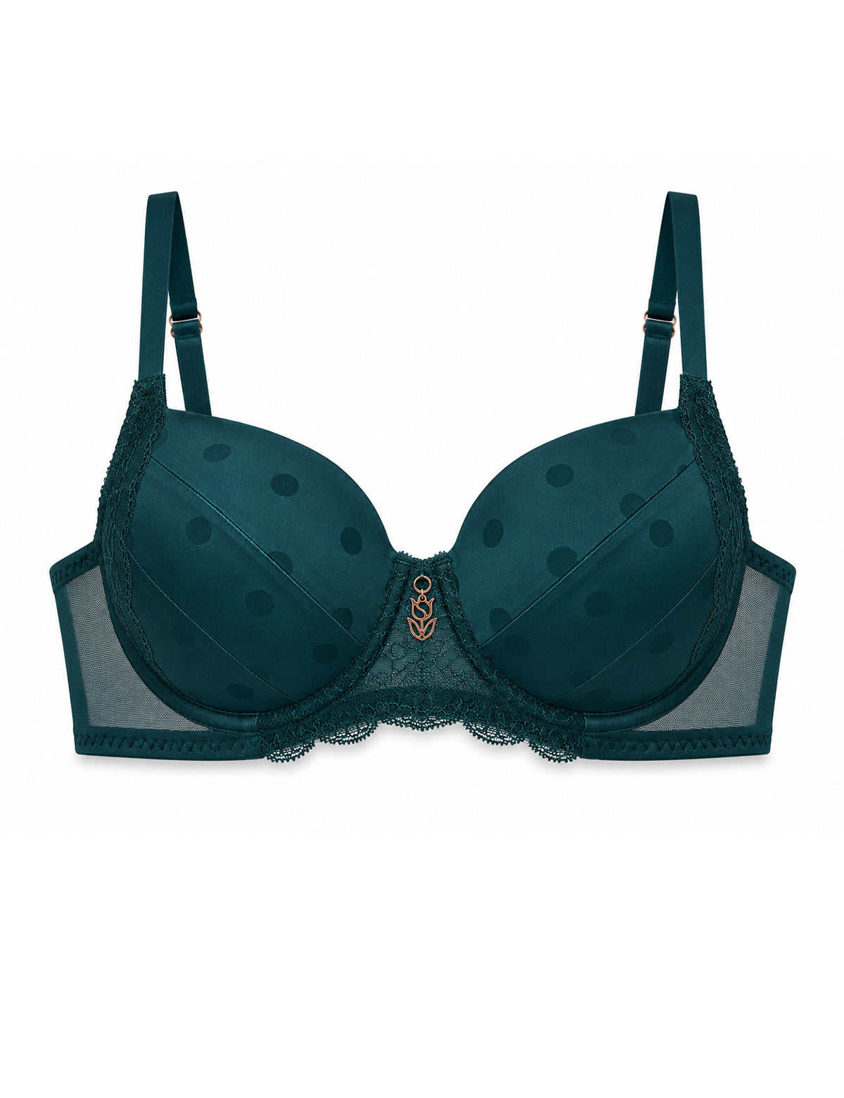 Florence voorgevormde t-shirt bh groen