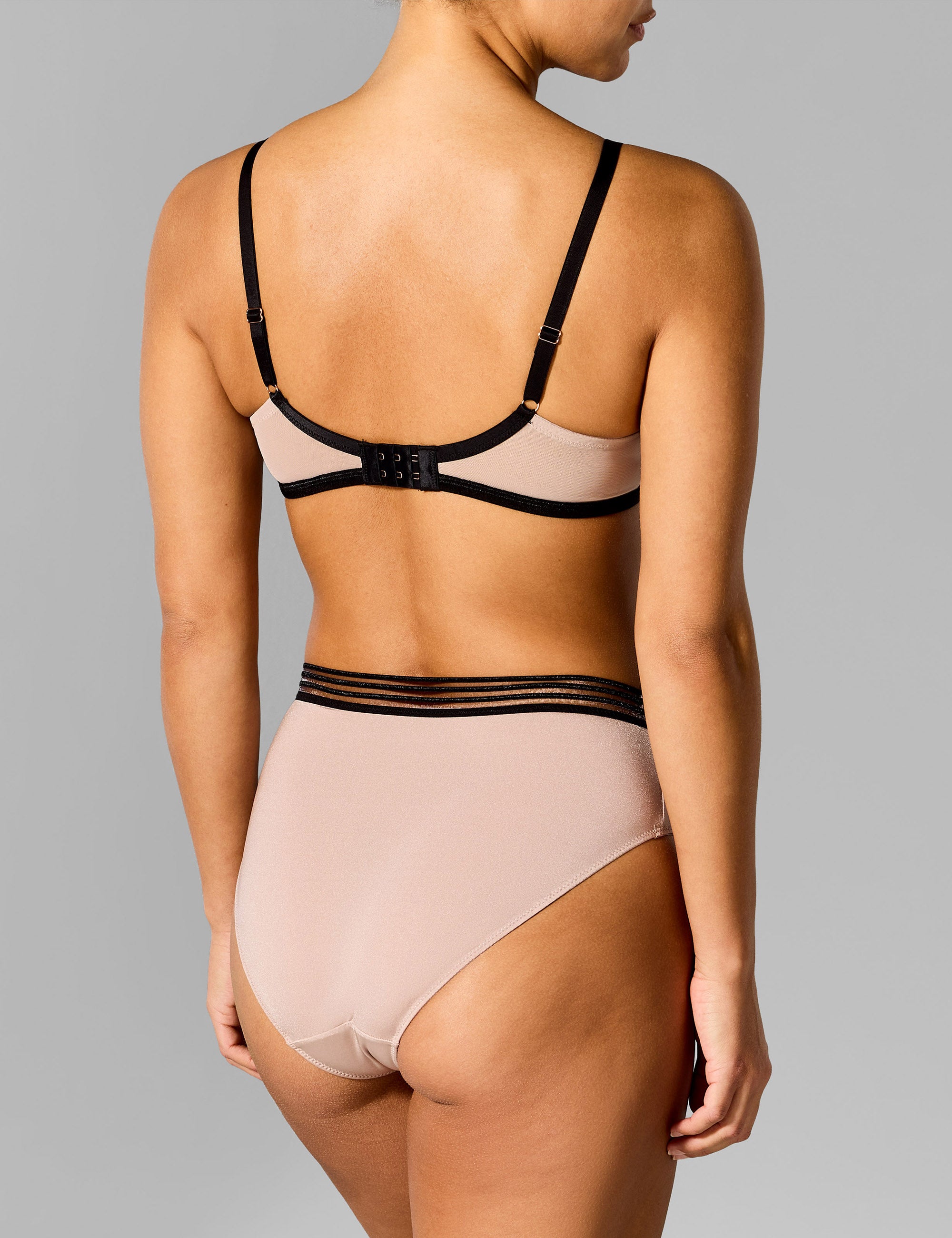 Anna hoge taille slip lichttaupe