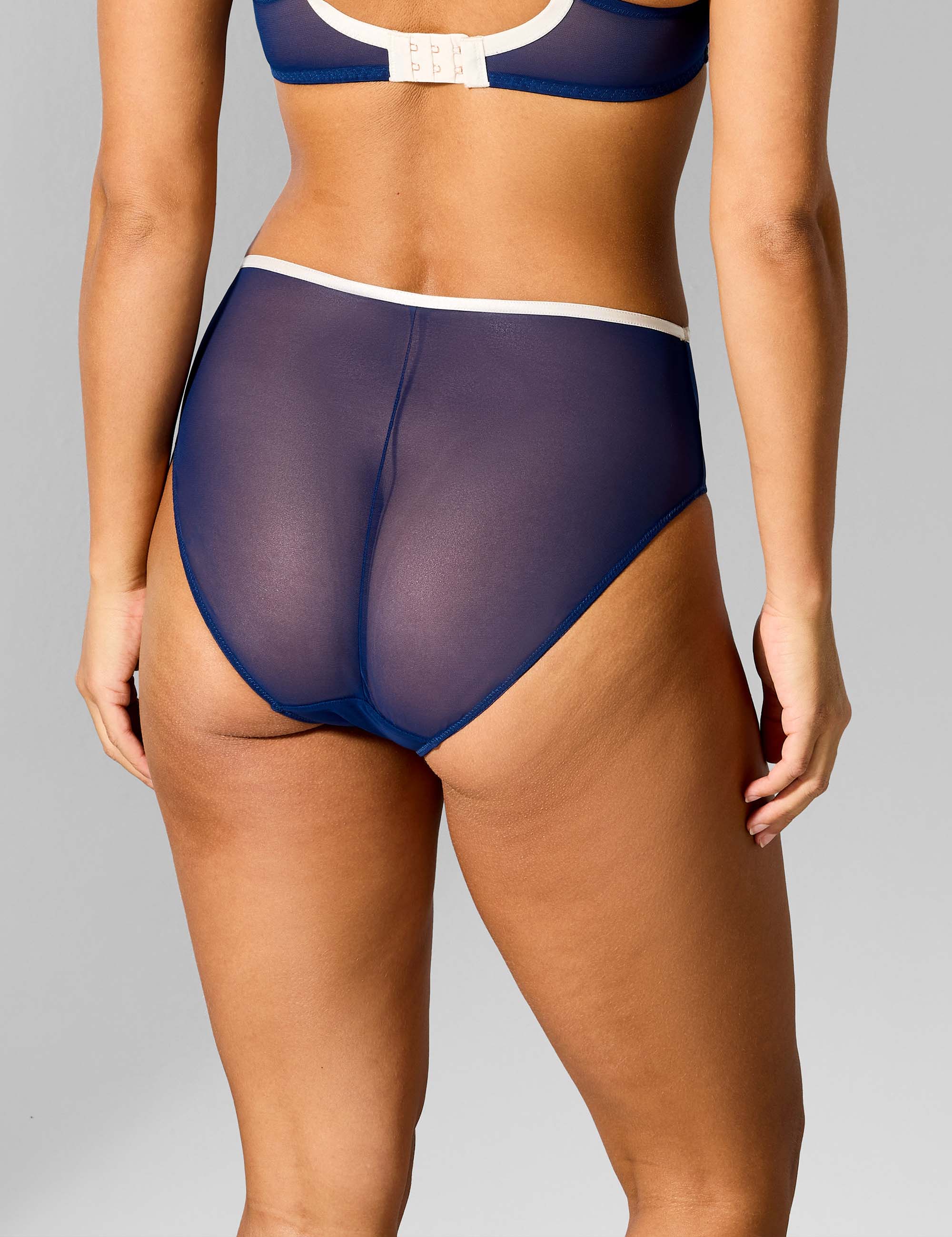 Geraldine hoge taille slip navy