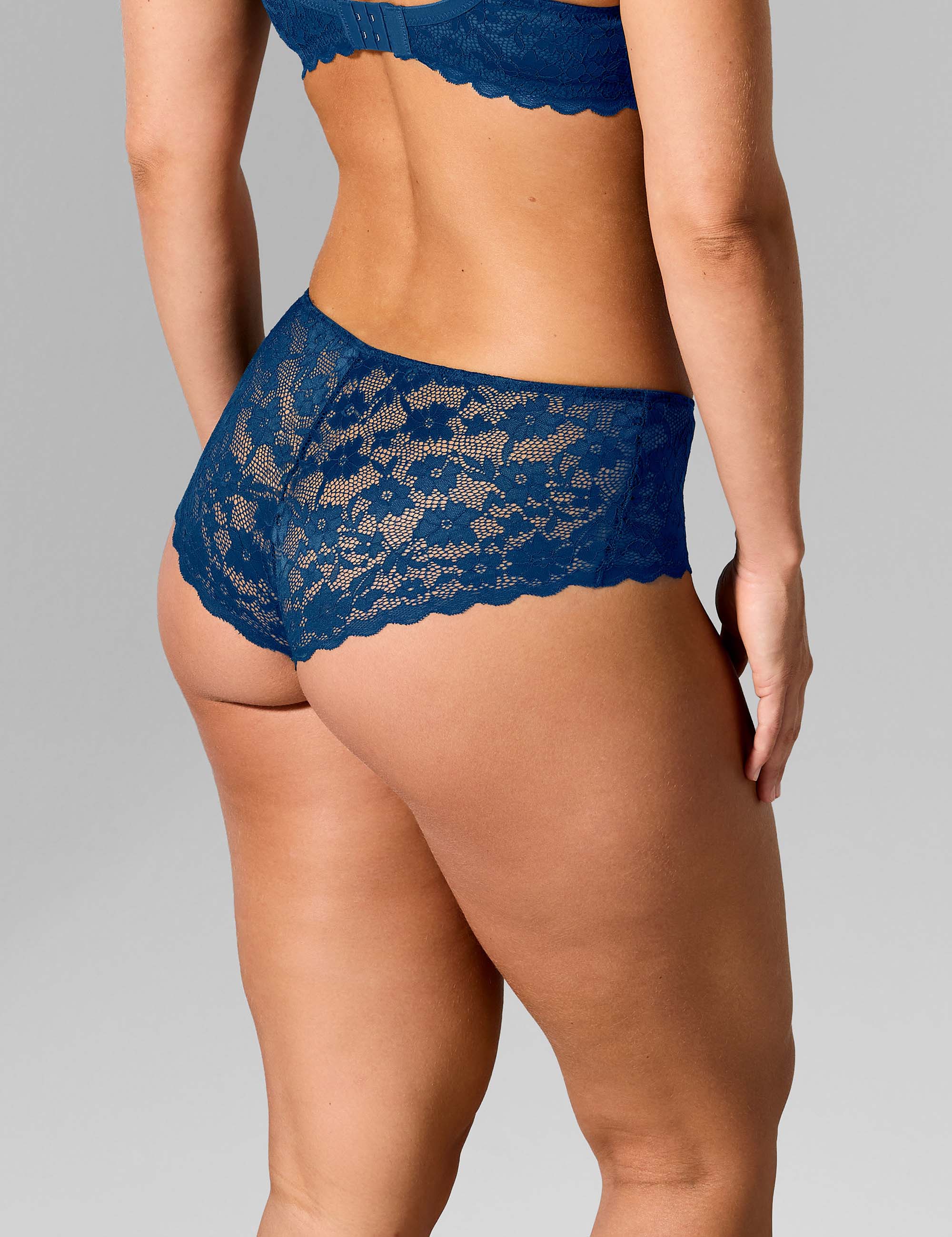 Madelon gebandeerde slip navy