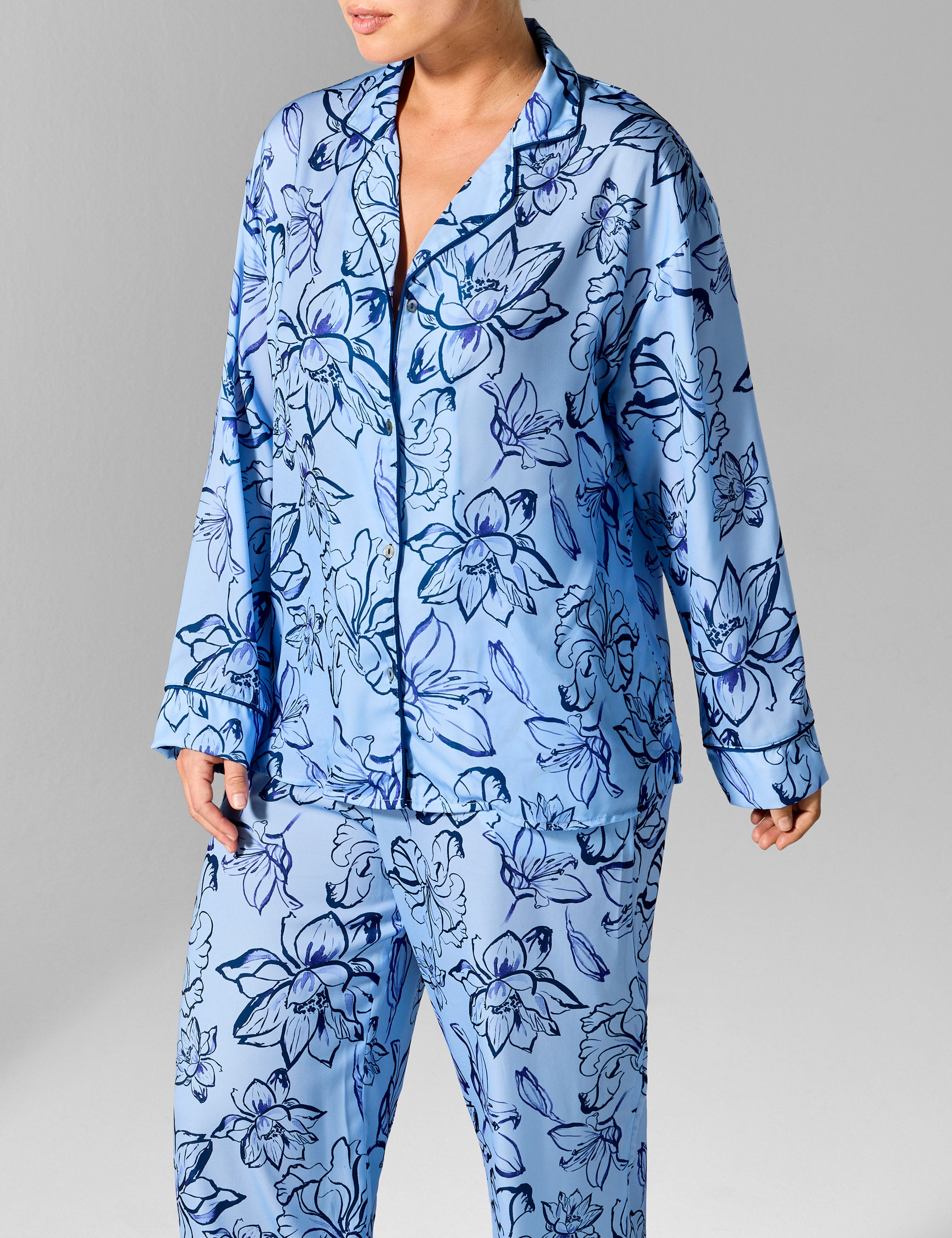 Jolie pyjama shirt lange mouwen