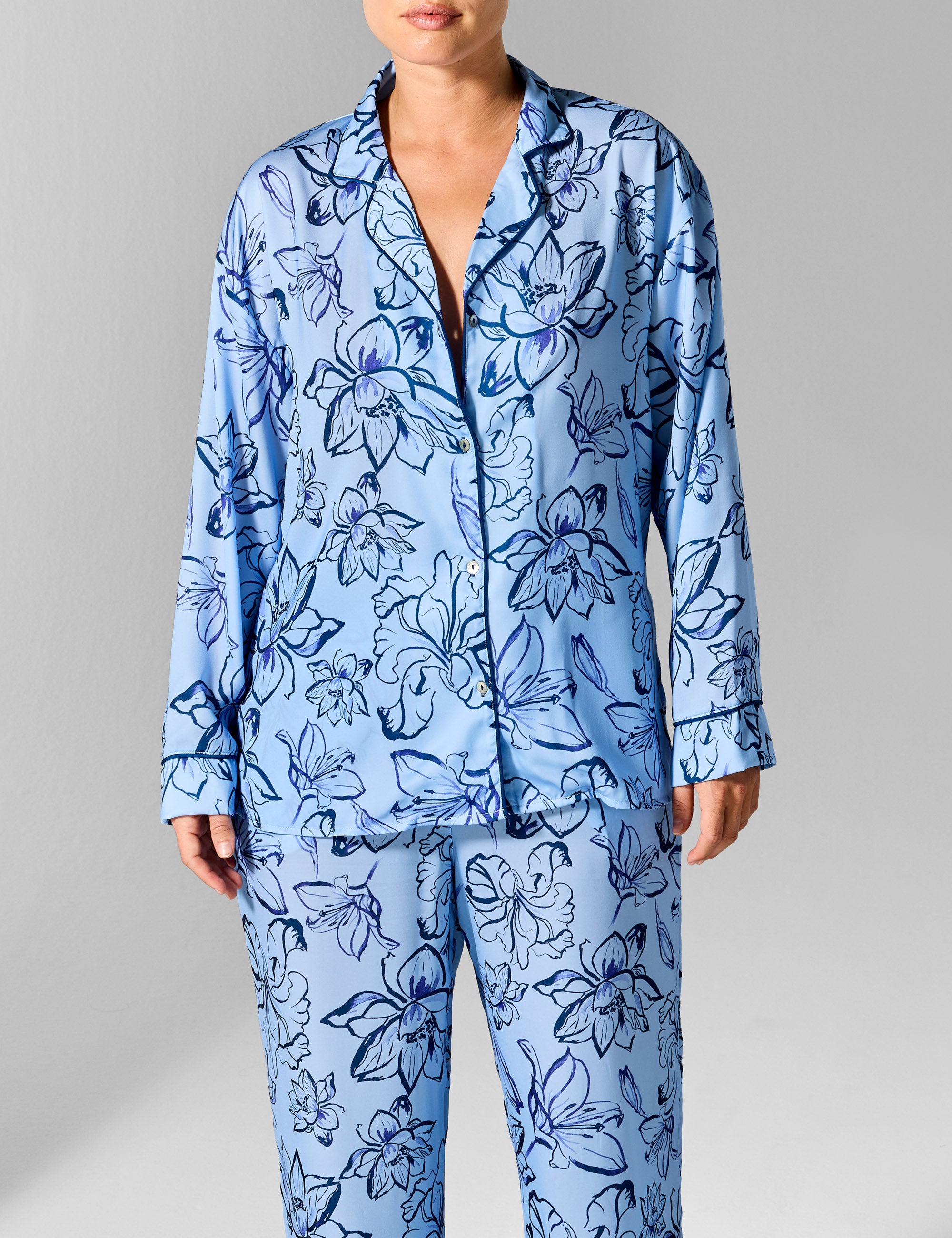Jolie pyjama shirt lange mouwen