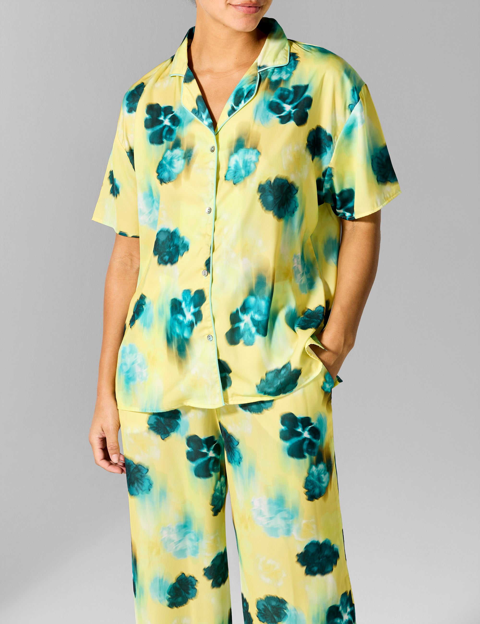 Maud pyjama shirt korte mouwen