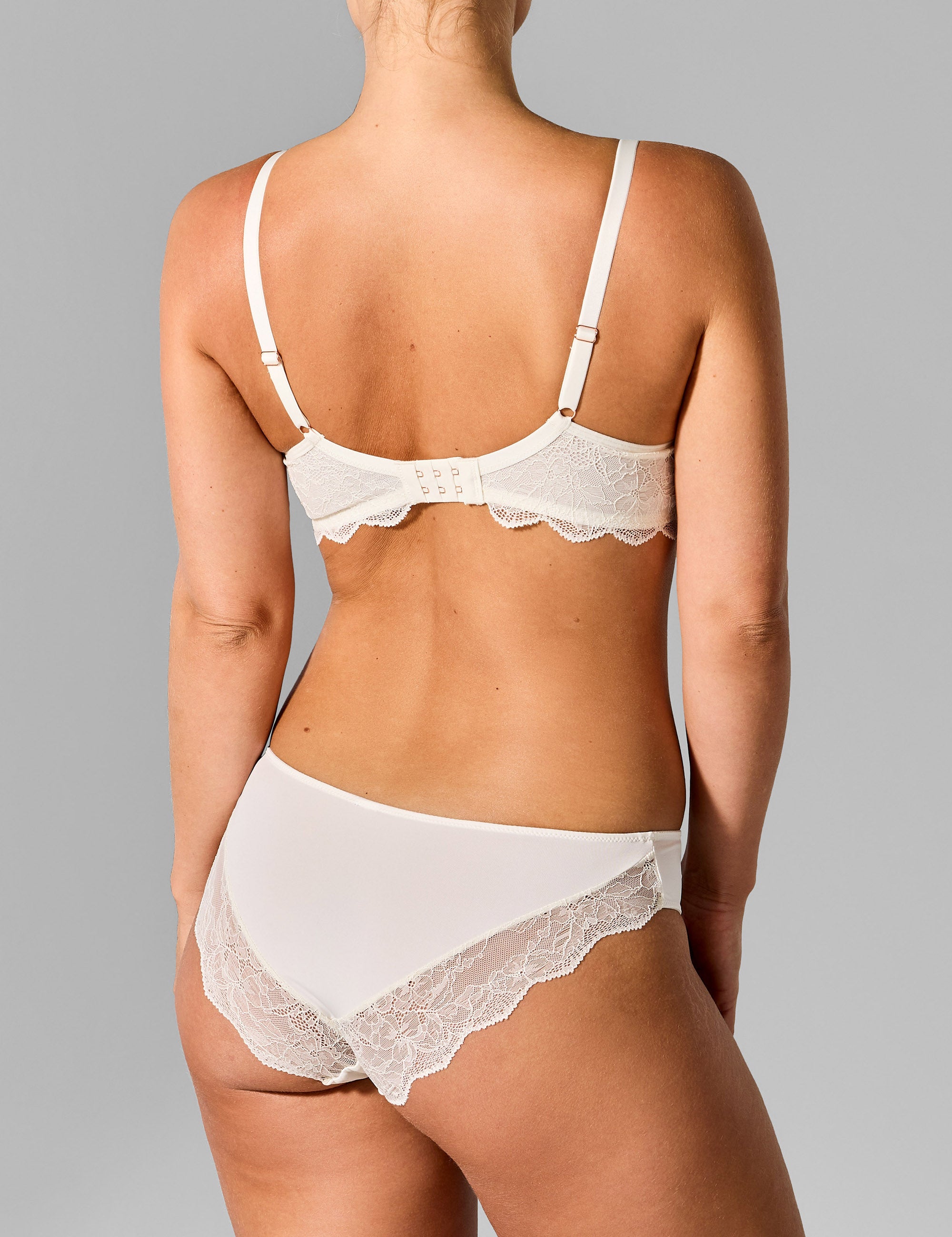 Fabulous voorgevormde t-shirt bh egret