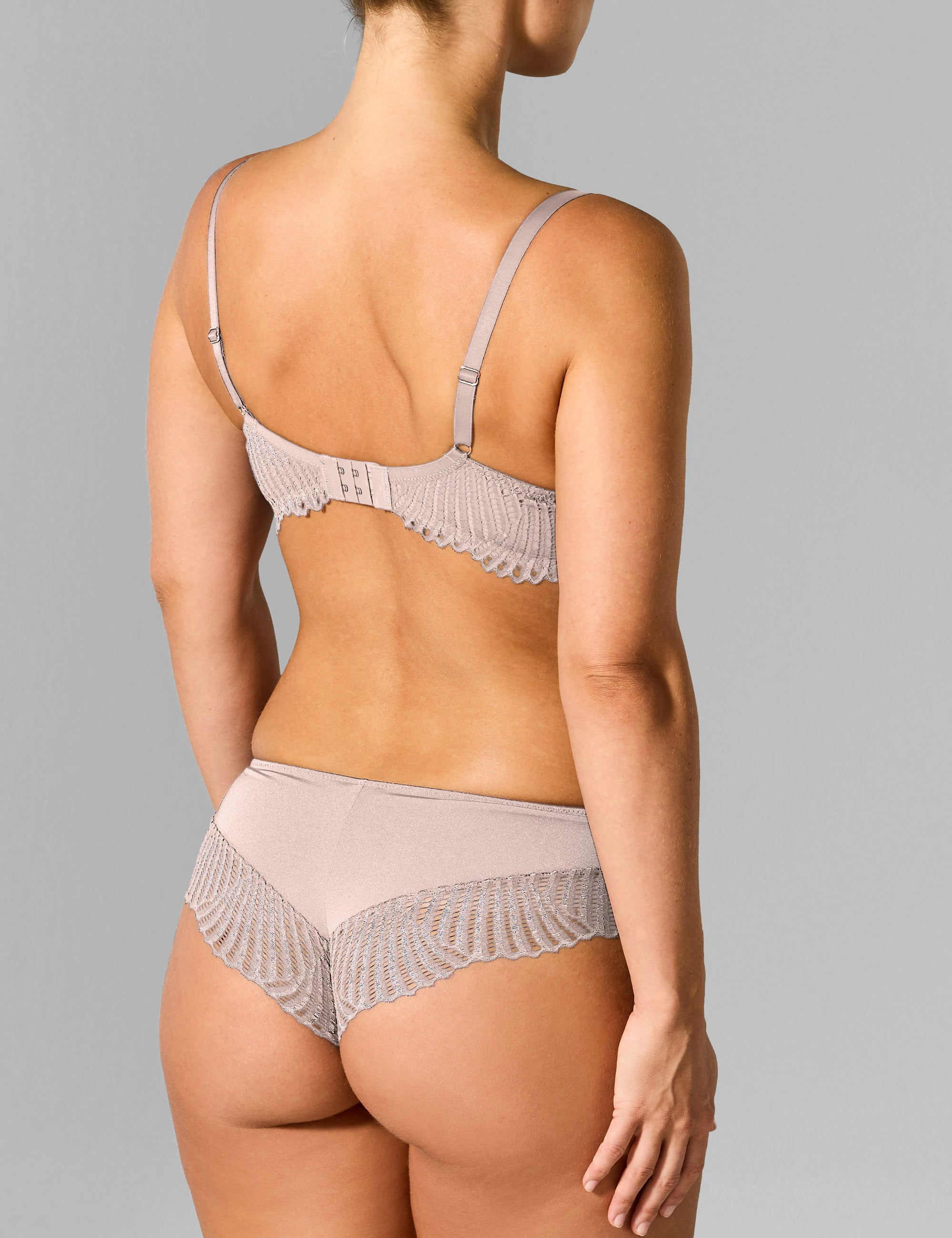 Birdie voorgevormde t-shirt bh lichttaupe